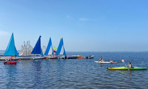 Watersport bij Haddock in het voorseizoen